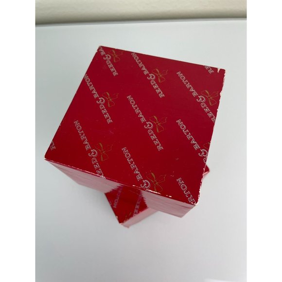 Set of 2 Reed & Barton Gold & Crystal Christmas Tree Ornaments - Picture 3 of 12